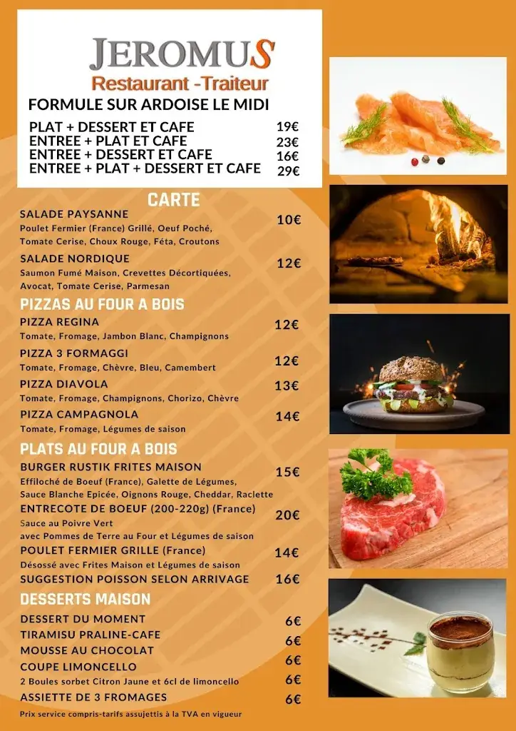 Menu_RESTAURANT JEROMUS TRAITEUR_Loriol-du-Comtat_image_1