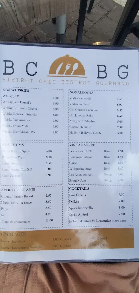 Menu_BCBG - Bistrot Chic Bistrot Gourmand_Levens_image_3