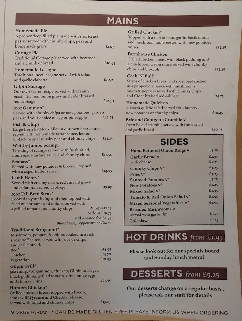 Menu_Gilpin Bridge Country Inn_Kingdom_image_4