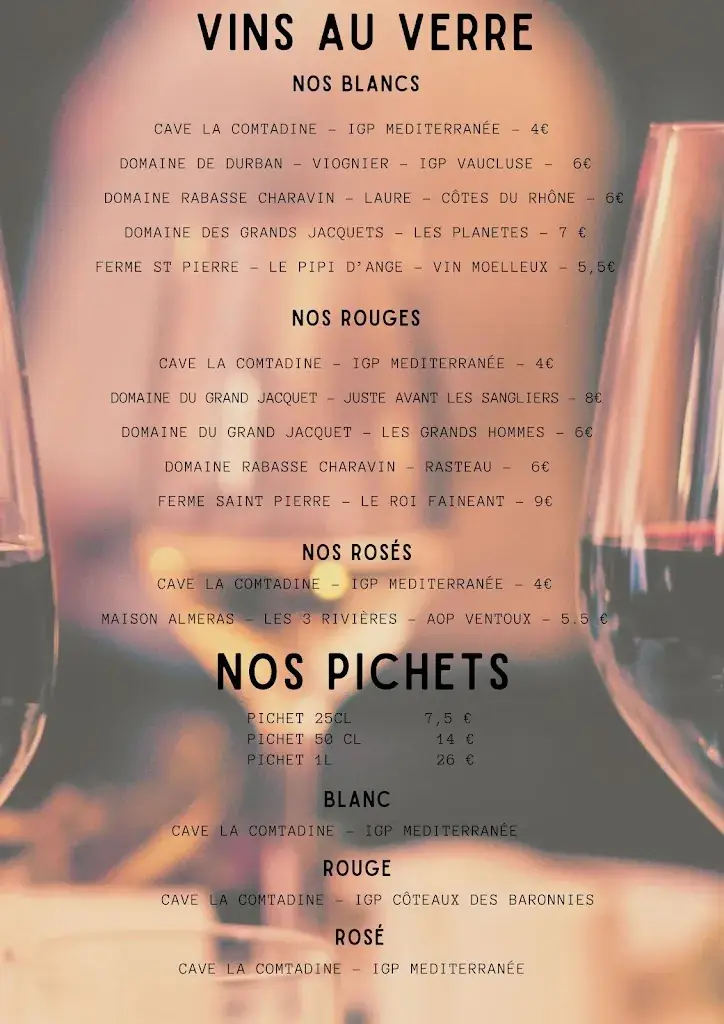 Menu_La Belle Echappée_Malaucène_image_4