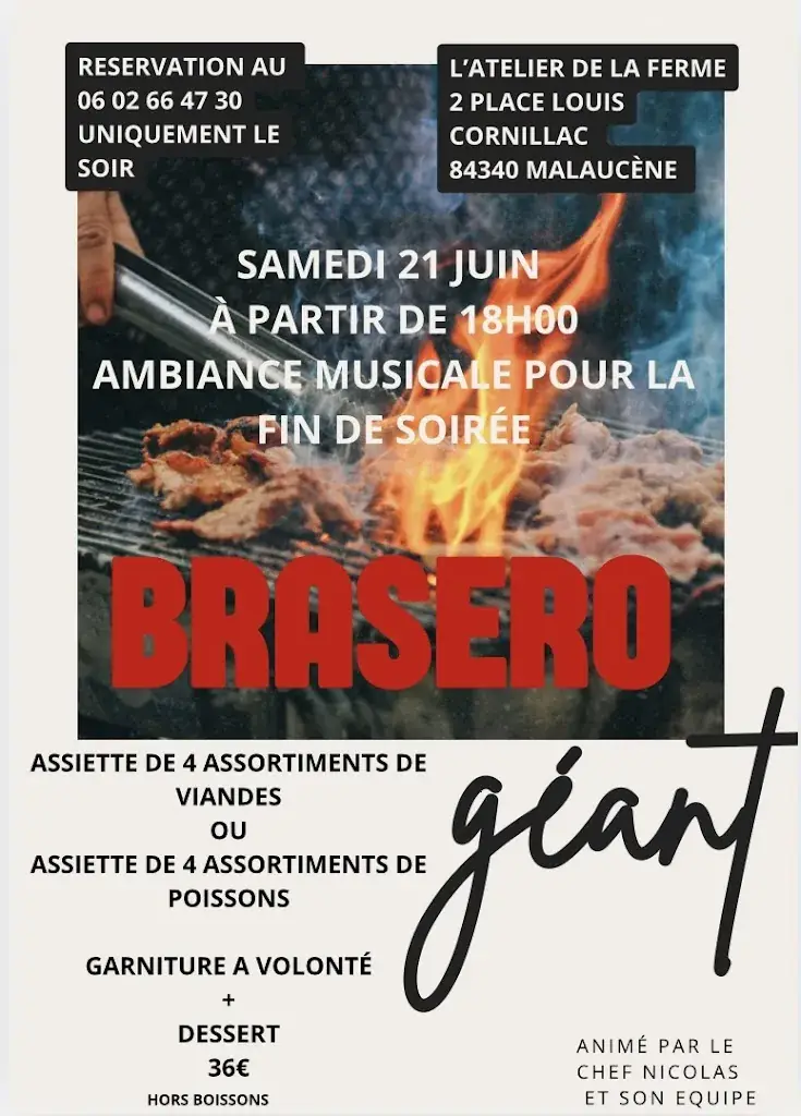 Menu_L'atelier de la Ferme_Malaucène_image_3