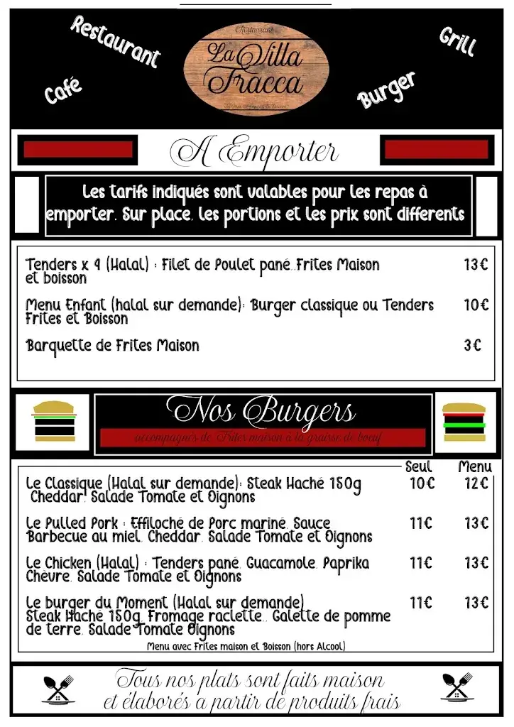 Menu_La Villa Fracca_Malijai_image_3
