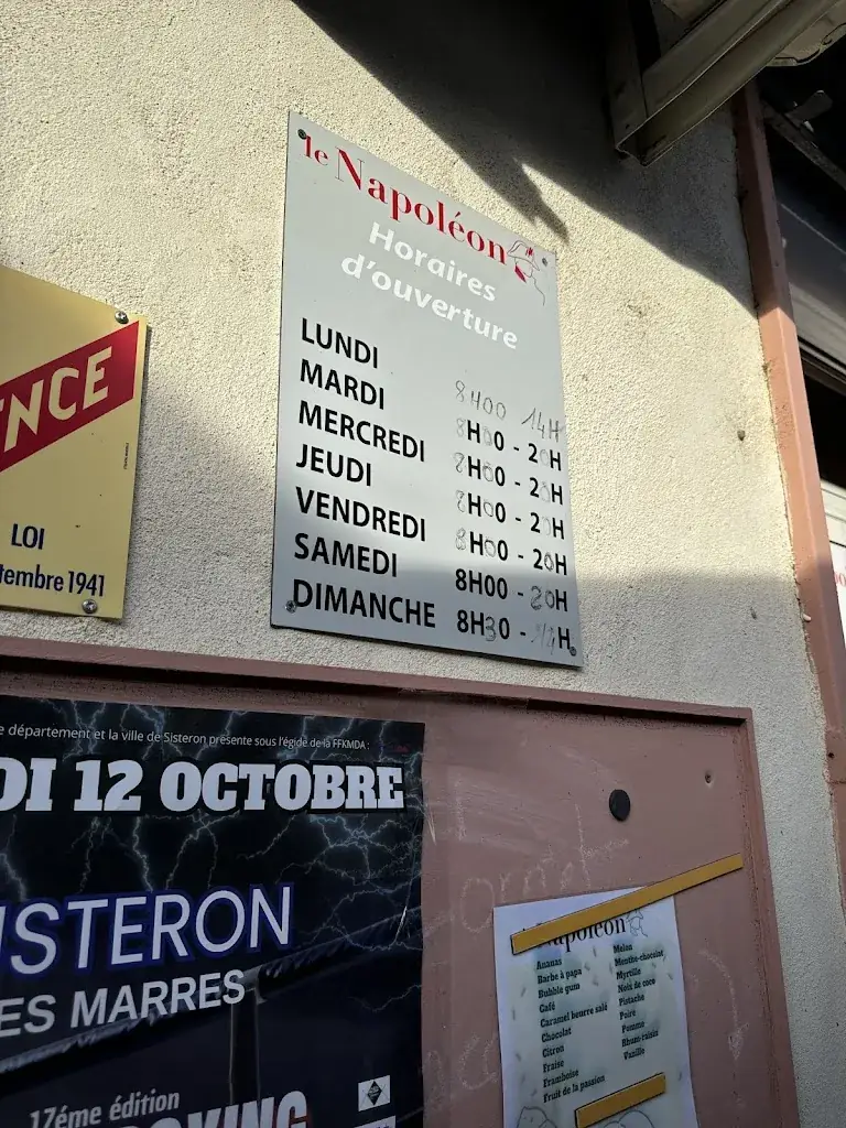 Menu_Le Napoléon Snack pmu_Malijai_image_4