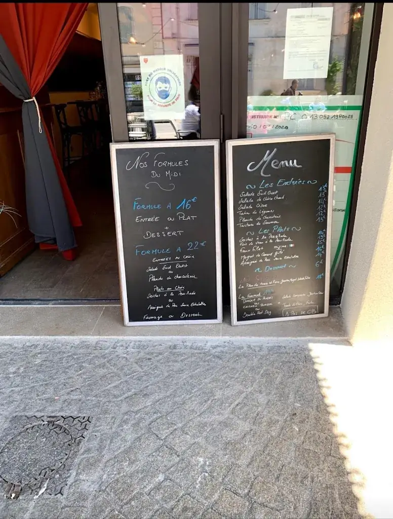 Menu_Café Du Progrès_Maillane_image_1