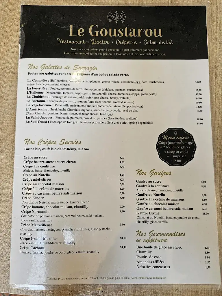 Menu_Le Goustarou_Saint-Rémy-de-Provence_immagine_1