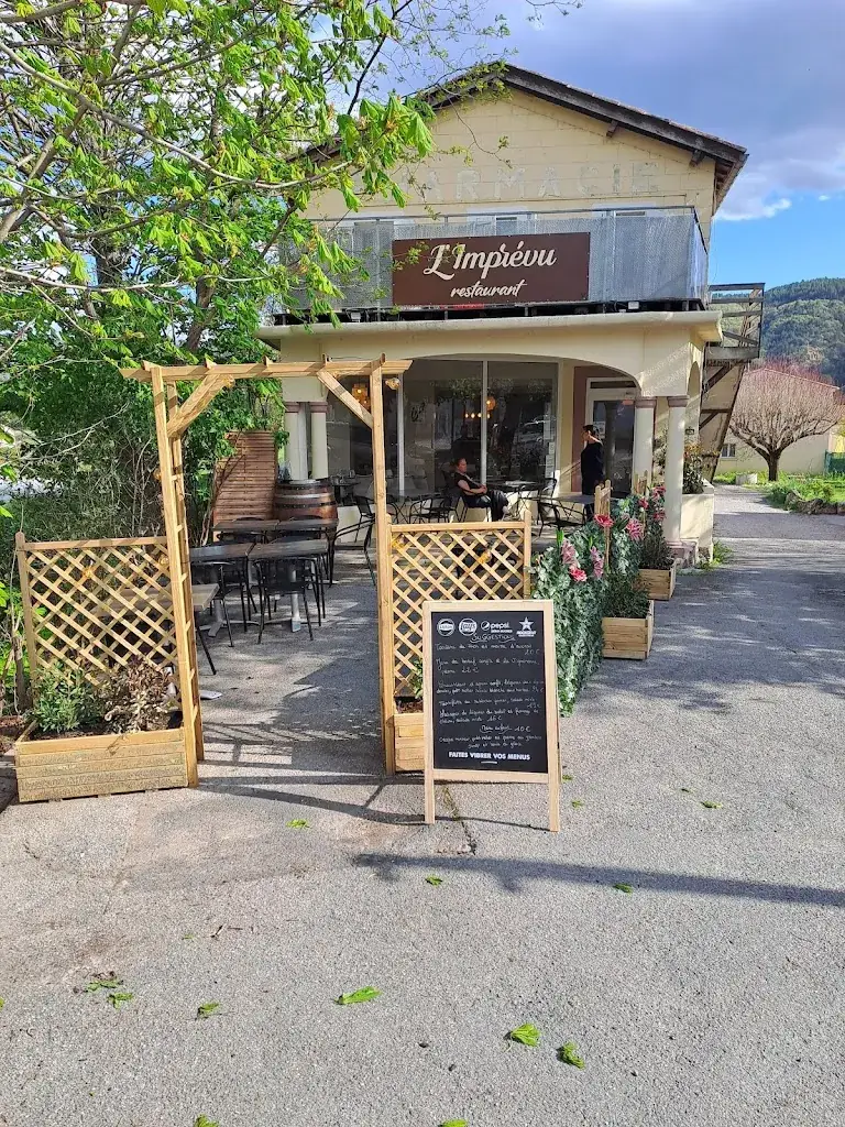 L'imprévu restaurant in Mallemoisson