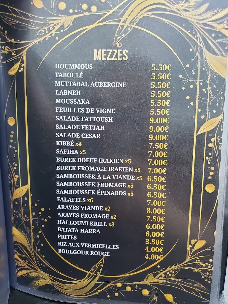 Menu_RESTAURANT SILVANA_Marseille_image_3