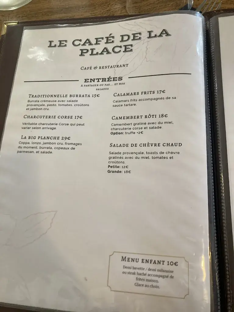 Menu_Café De la Place_Marseille_image_2