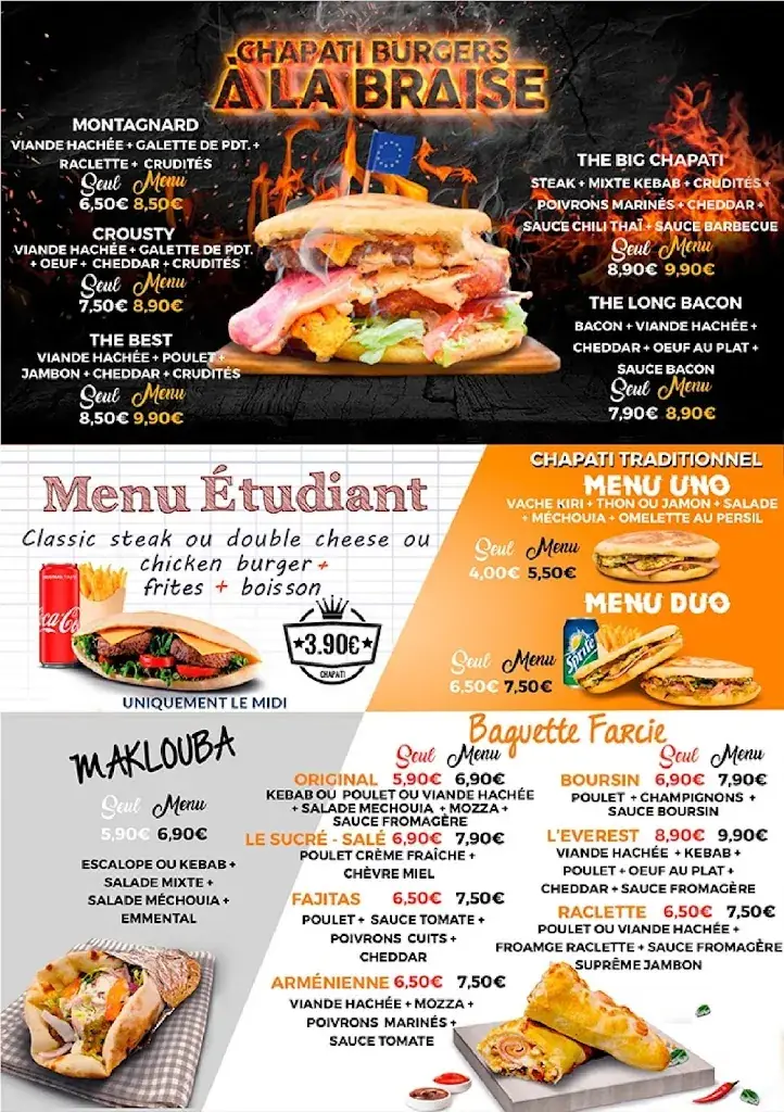 Menu_CHAPATI GRILL_Marseille_image_1