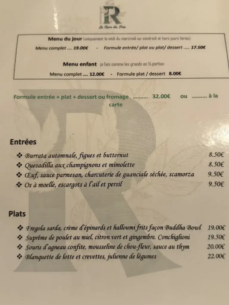 Menu_Restaurant La Reine des Prés_Mane_image_3
