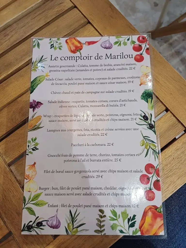 Menu_Le comptoir de Marilou_Manosque_image_2