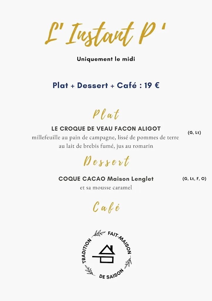 Menu_PRELUDE RESTAURANT PIERRELATTE_Pierrelatte_imagen_3