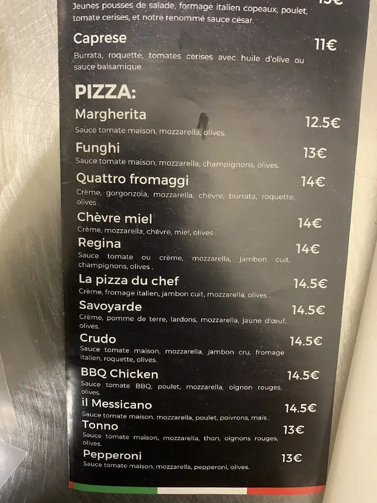 Menu_Pasta Casi'The best of Pasta_Marignane_image_2