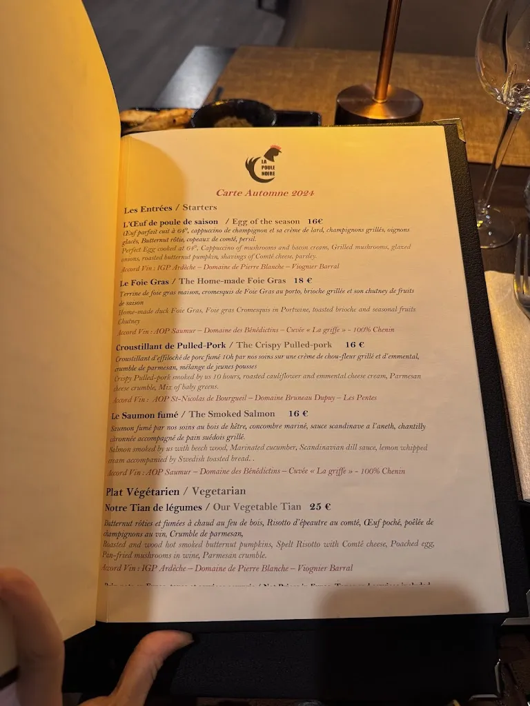 Menu_La Poule Noire_Marseille_image_3