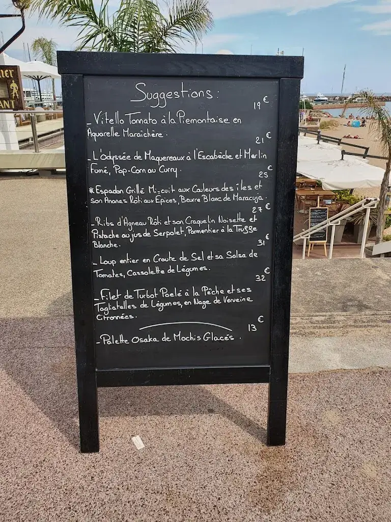 Menü_Restaurant Le Boucanier_Mandelieu-la-Napoule_Bild_4