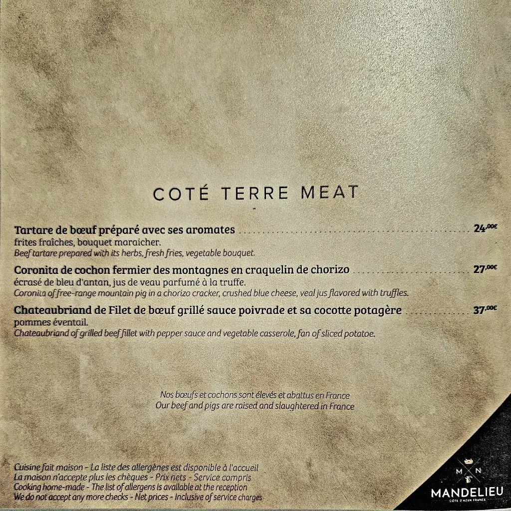 Menu_La Brocherie Mandelieu_Mandelieu-la-Napoule_image_3