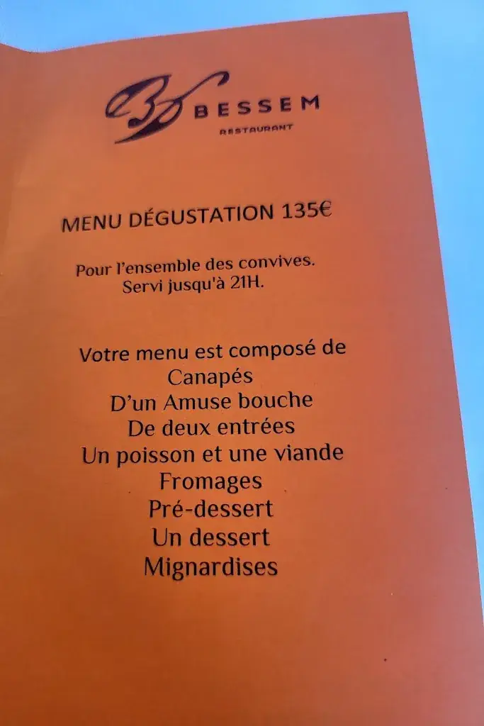 Menu_Bessem Restaurant_Mandelieu-la-Napoule_image_2