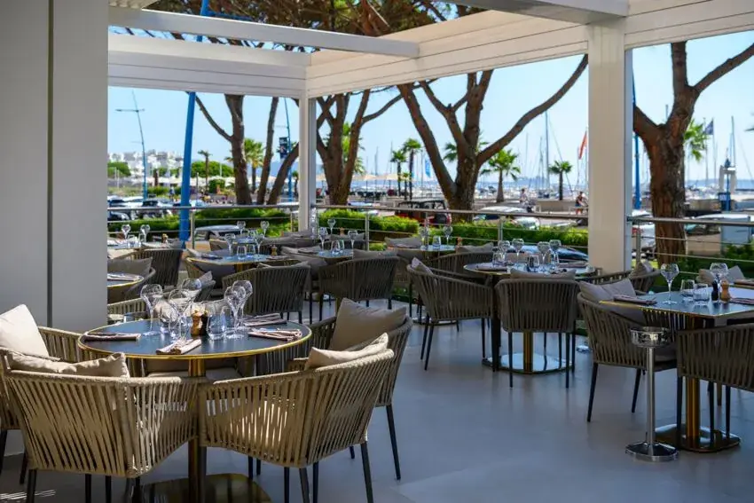 La Palméa Restaurant in Mandelieu-la-Napoule