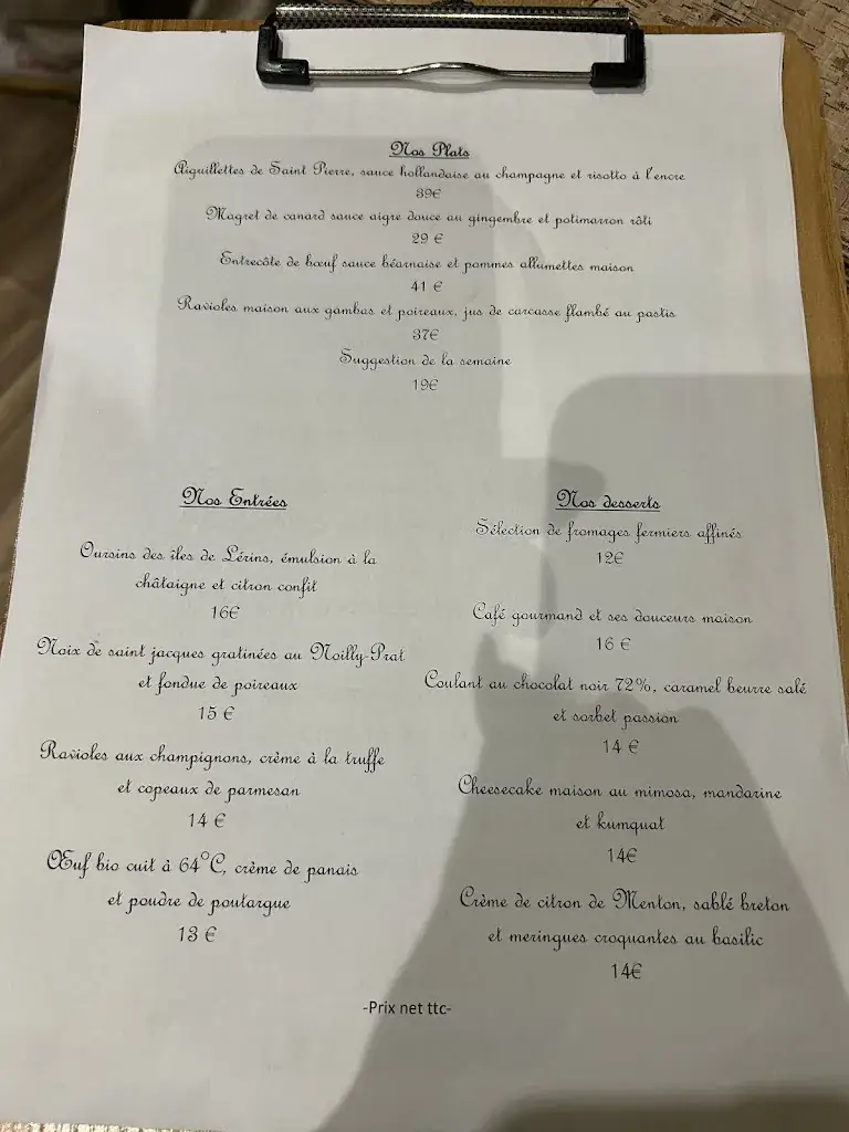 Menu_Restaurant La Rotonde_Mandelieu-la-Napoule_image_1