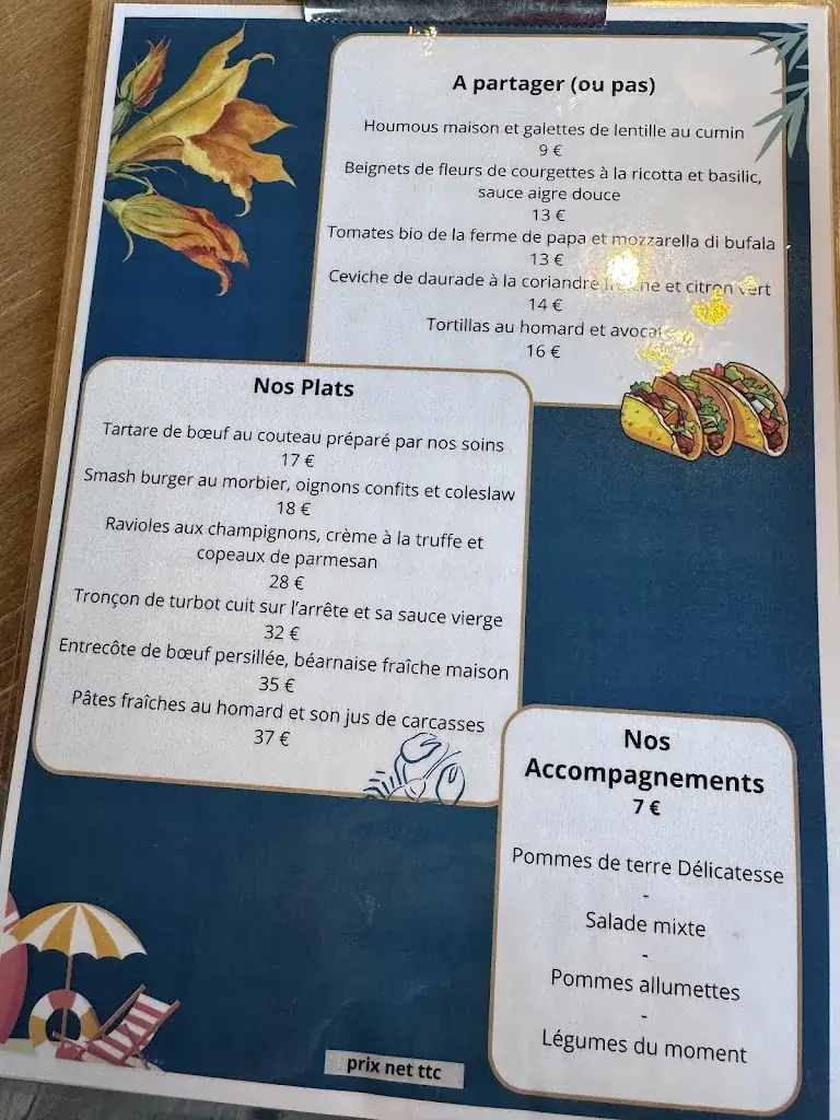 Menu_Restaurant La Rotonde_Mandelieu-la-Napoule_image_2