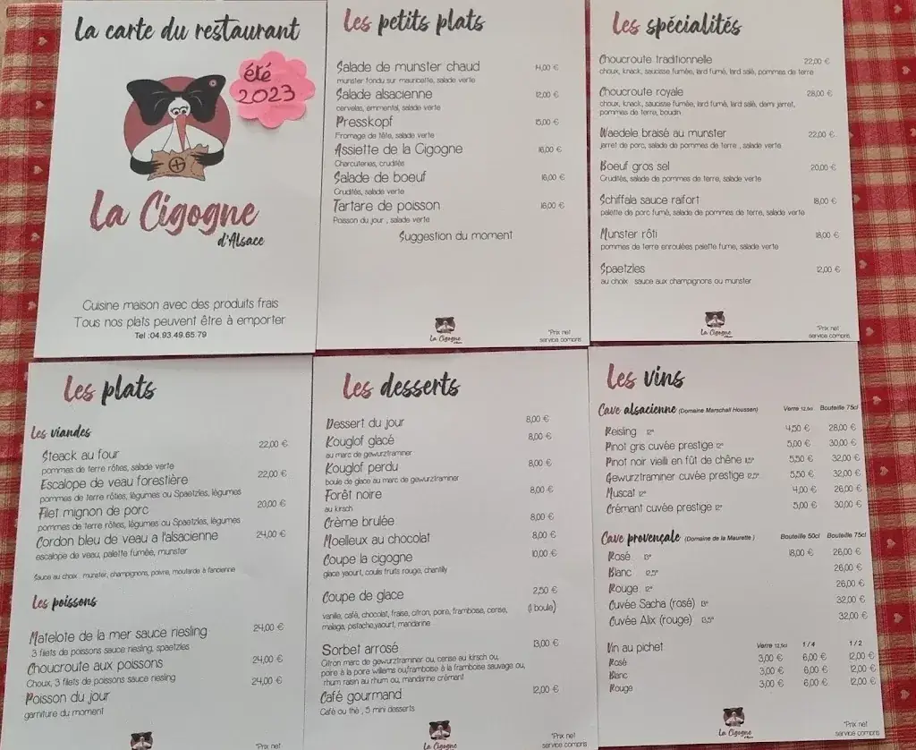 Menu_La Cigogne_Mandelieu-la-Napoule_image_2
