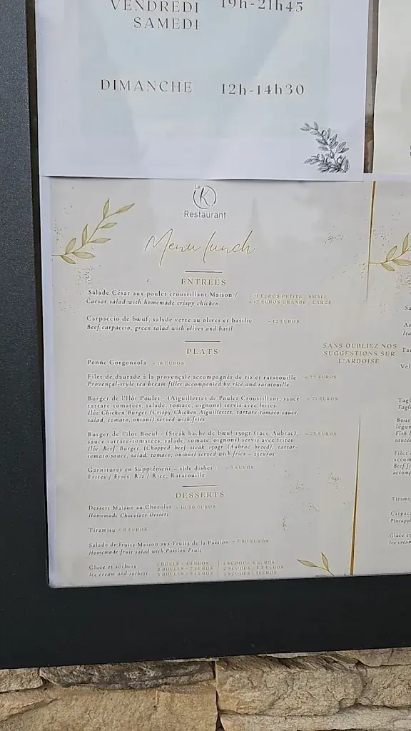 Menu_Restaurant le K_Mandelieu-la-Napoule_image_3
