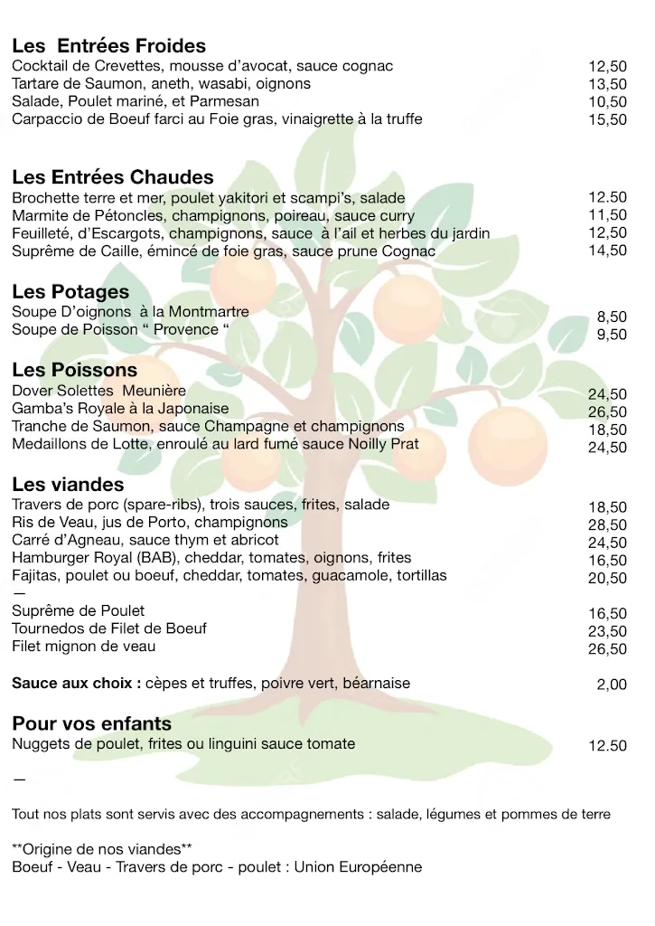 Menu_La Mandarine_Mandelieu-la-Napoule_image_1