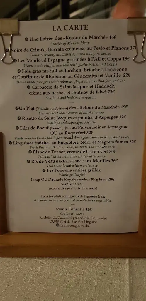 Menu_Restaurant Les Bartavelles - Mandelieu-la-Napoule_Mandelieu-la-Napoule_image_3