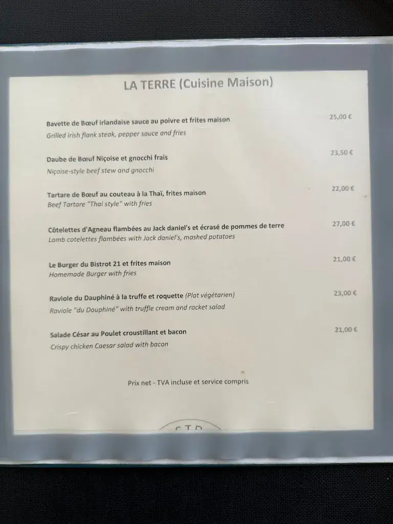 Menu_Le Bistrot 21_Mandelieu-la-Napoule_image_2