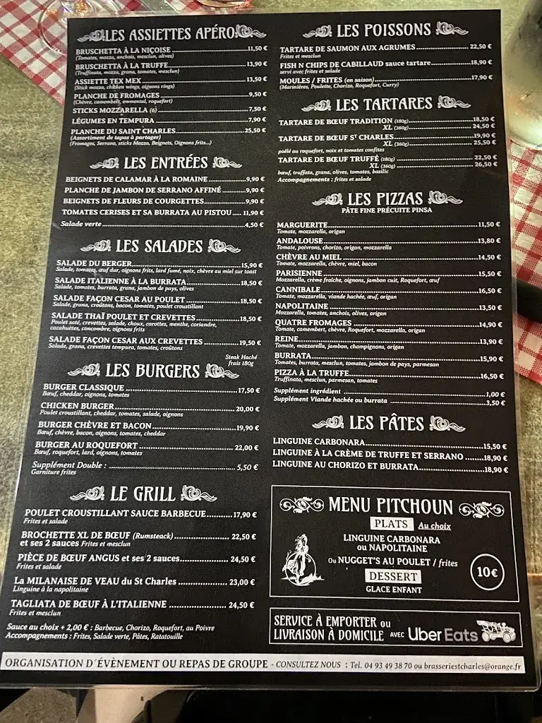 Menu_Le Saint Charles_Mandelieu-la-Napoule_image_1