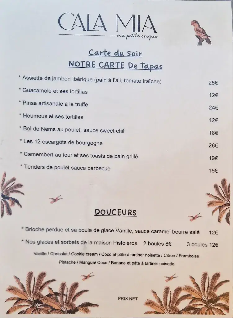 Menu_Cala Mia_Mandelieu-la-Napoule_image_3