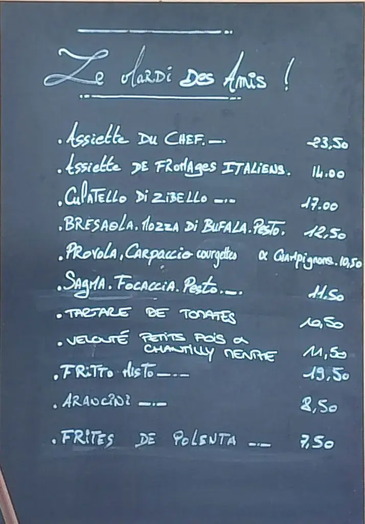 Menu_Le Baron perché_Marseille_image_1