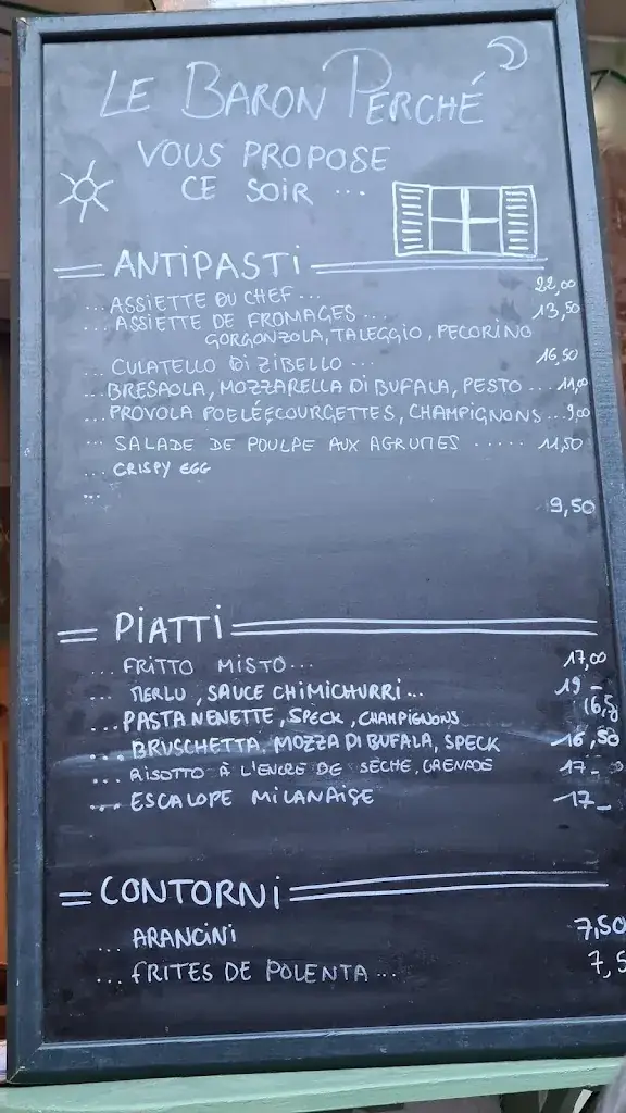 Menu_Le Baron perché_Marseille_image_3