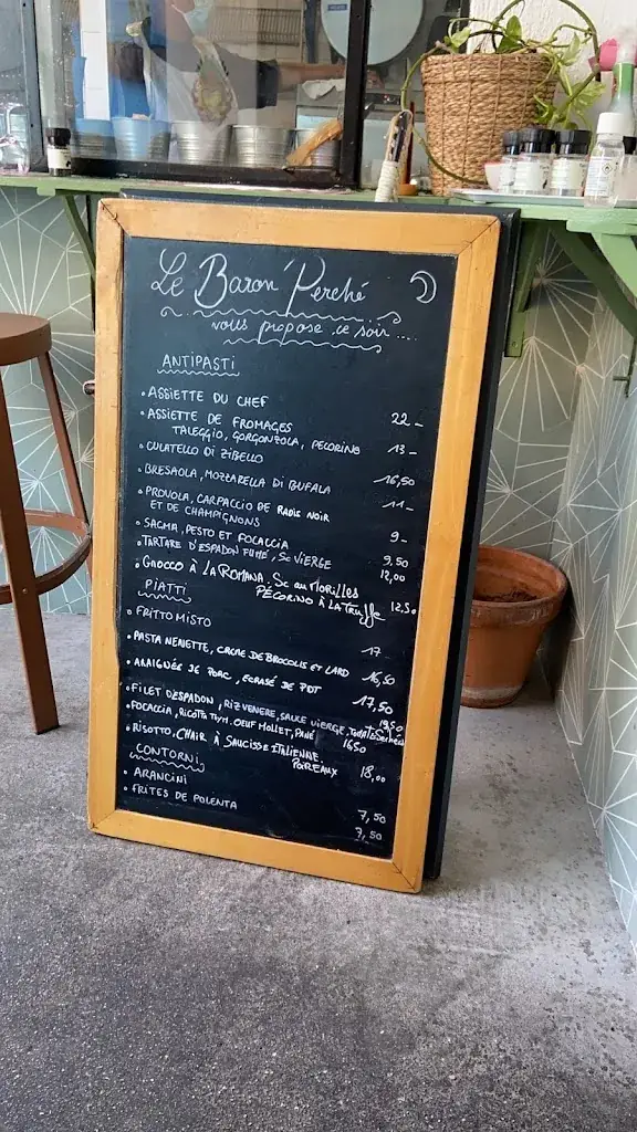 Menu_Le Baron perché_Marseille_image_4