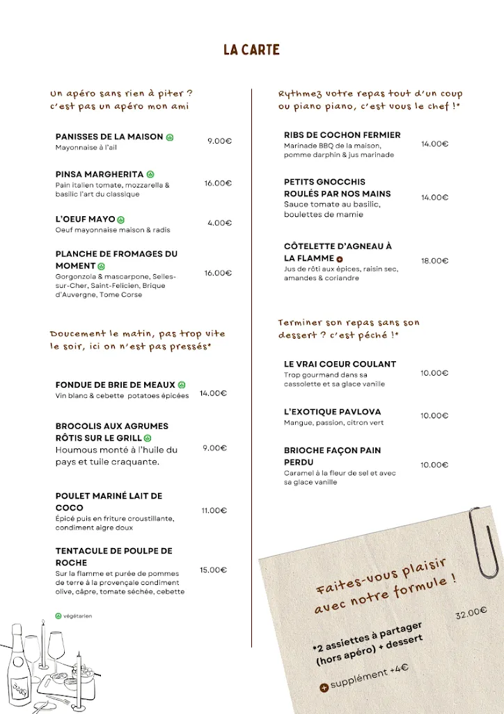 Menü_La Pagaille Restaurant, Lounge & Cocktail_Marseille_Bild_3