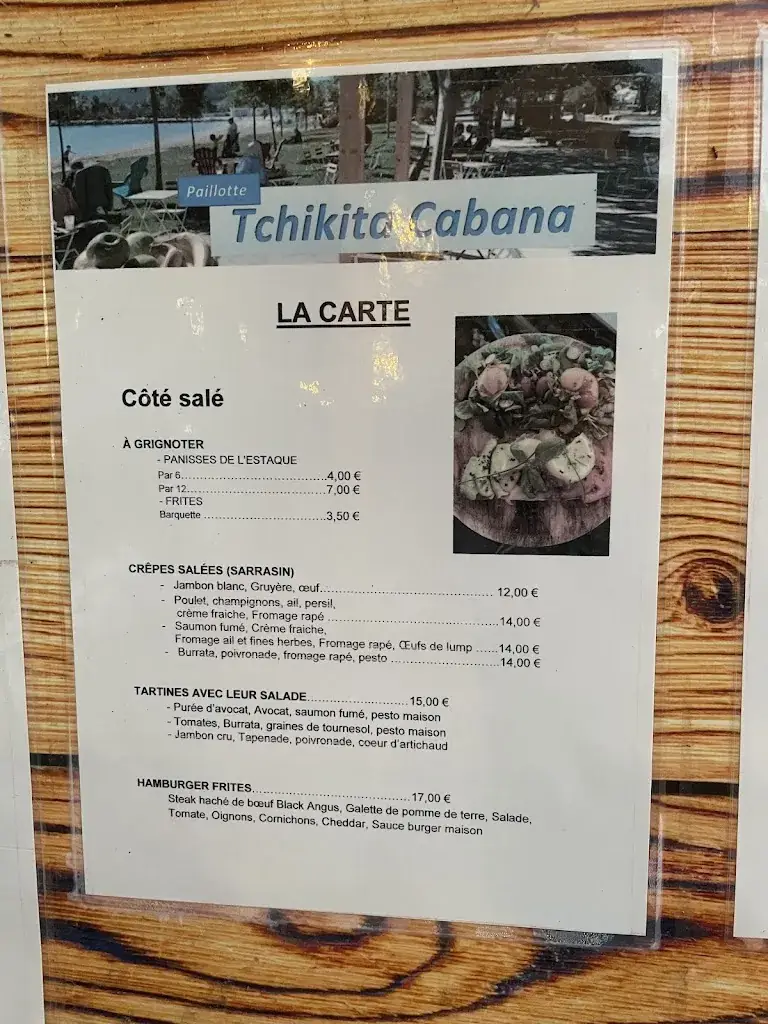 Menu_Paillote Tchikita Cabana_Martigues_image_2