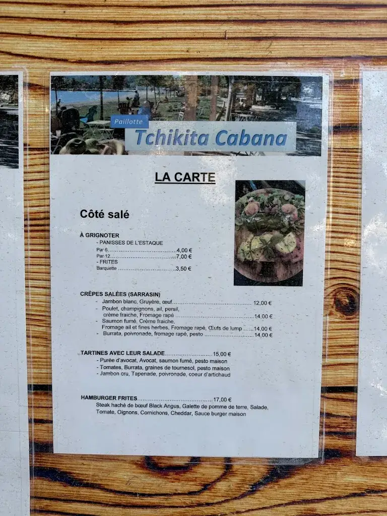 Menu_Paillote Tchikita Cabana_Martigues_image_3