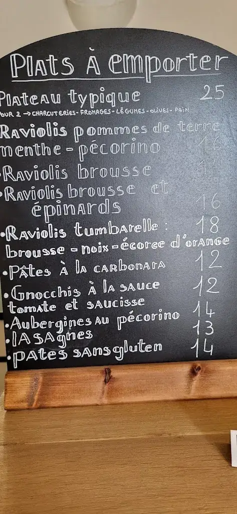 Menu_L'ESPIANADA | Restaurant de spécialités sardes_Maussane-les-Alpilles_image_1