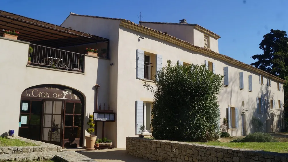 Château La Croix des Pins restaurant in Mazan