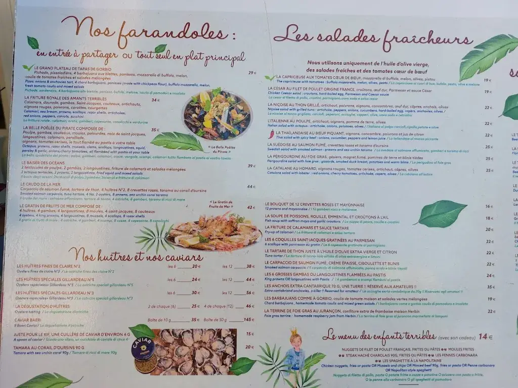 Menu_Les Enfants Terribles_Menton_immagine_1