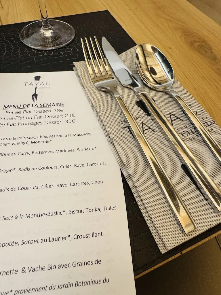 Menu_Restaurant Tayac MENERBES_Ménerbes_image_2