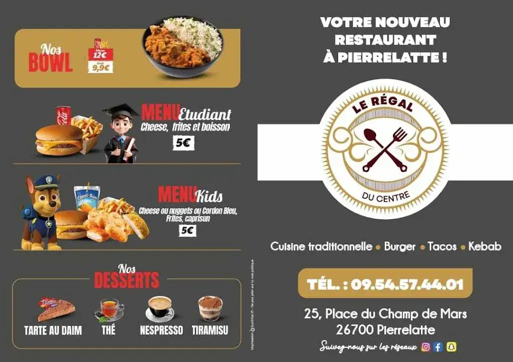 Menu_Le Regal du Centre_Pierrelatte_image_2