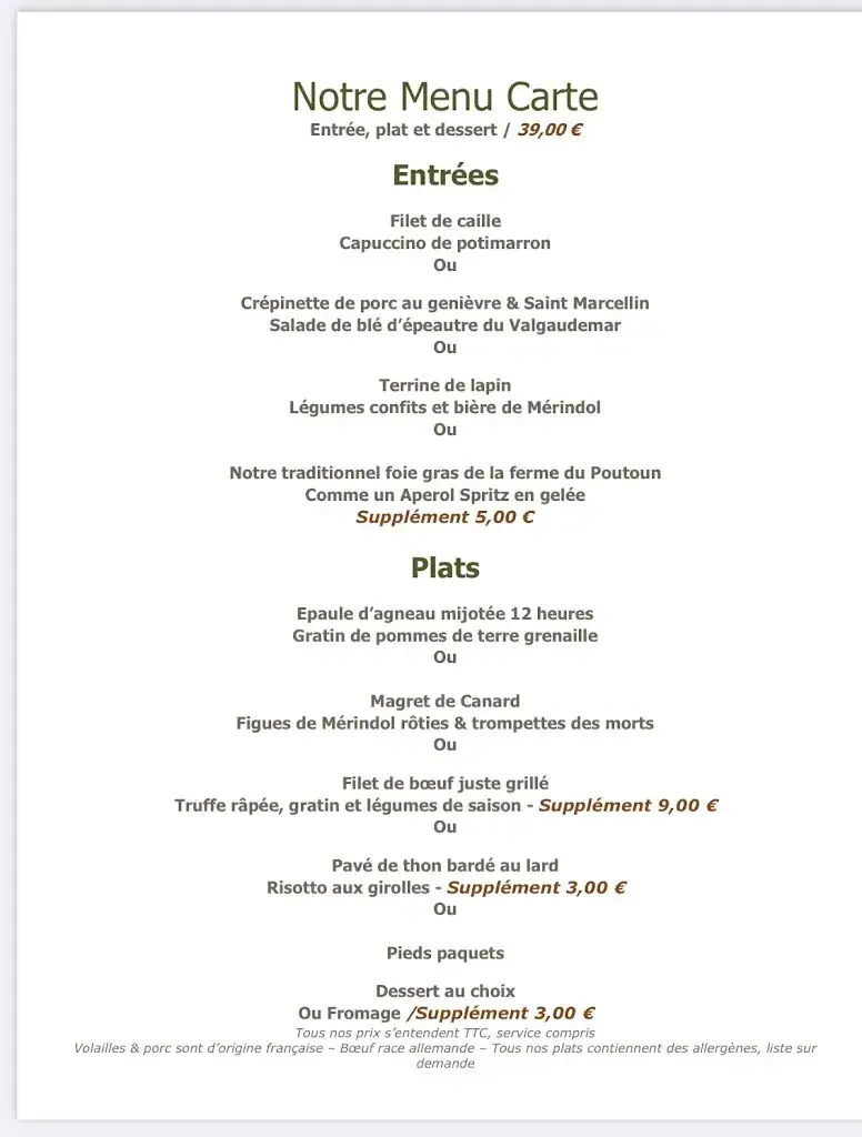 Menu_La Terrasse Des Cigales_Mérindol_image_2