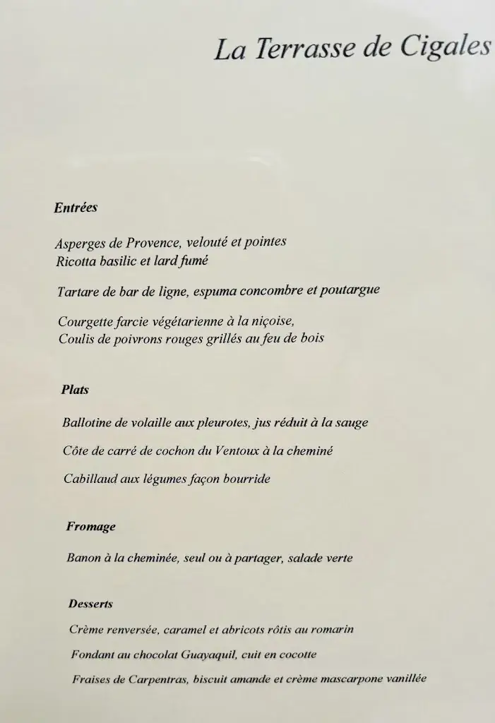 Menu_La Terrasse Des Cigales_Mérindol_image_3