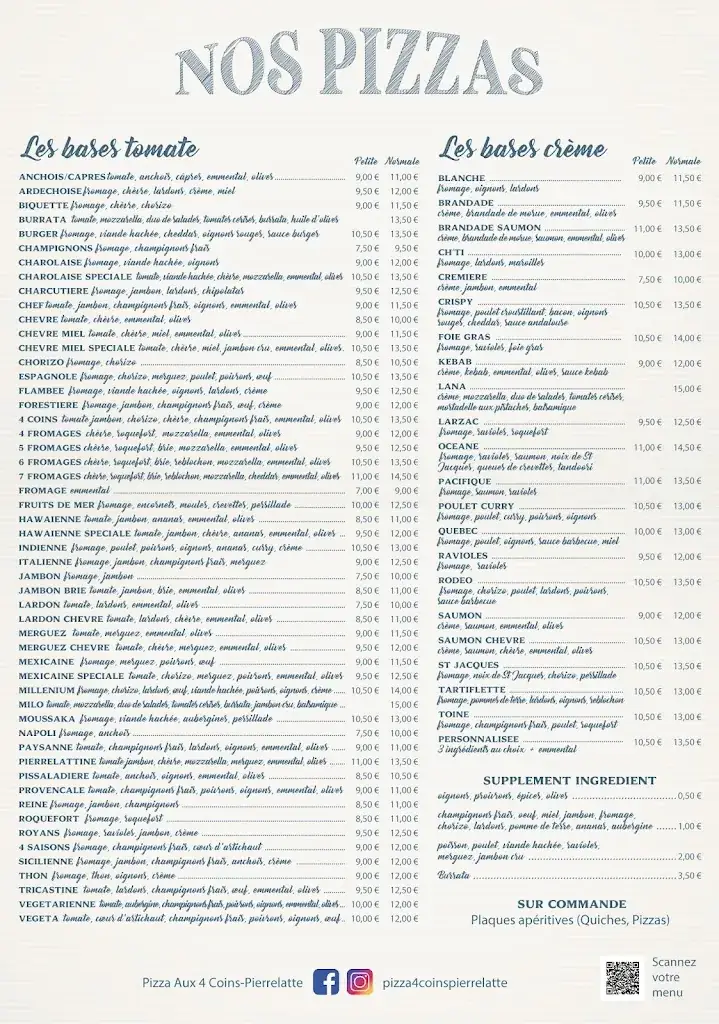 Menu_Pizza aux 4 coins_Pierrelatte_image_1