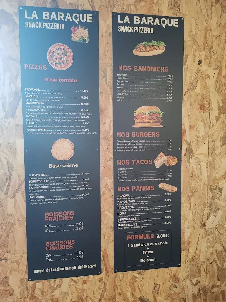 Menu_La baraque_Meyrargues_immagine_1