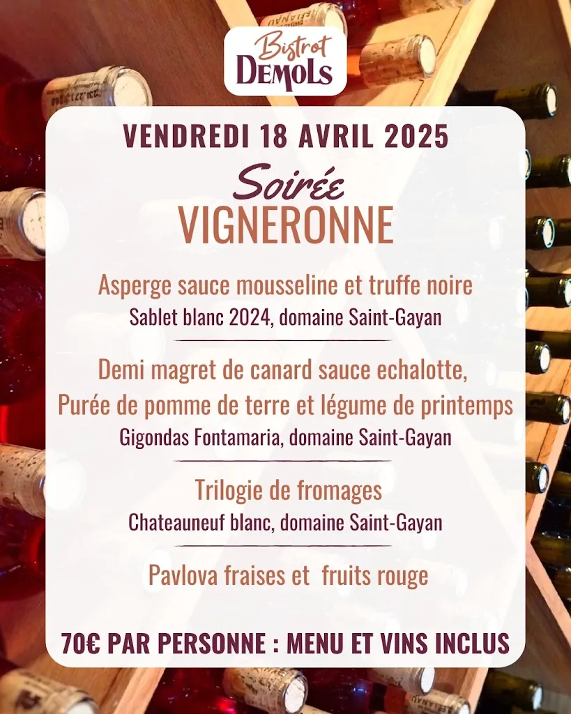 Menu_Bistrot Demols - Restaurant_Mondragon_image_1