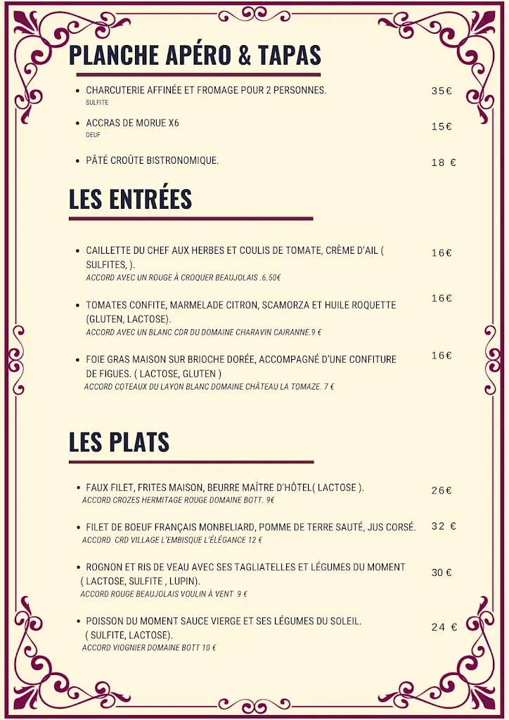 Menu_Bistrot Demols - Restaurant_Mondragon_image_2