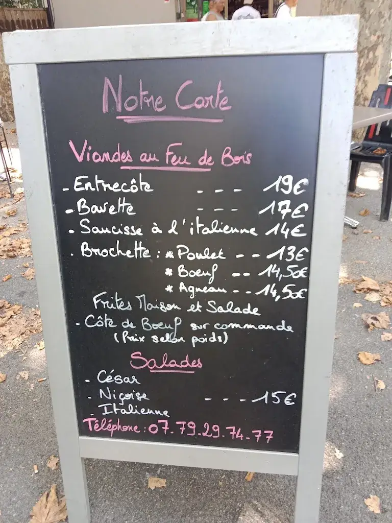 Menu_La terrasse de Compostelle_Marseille_image_1