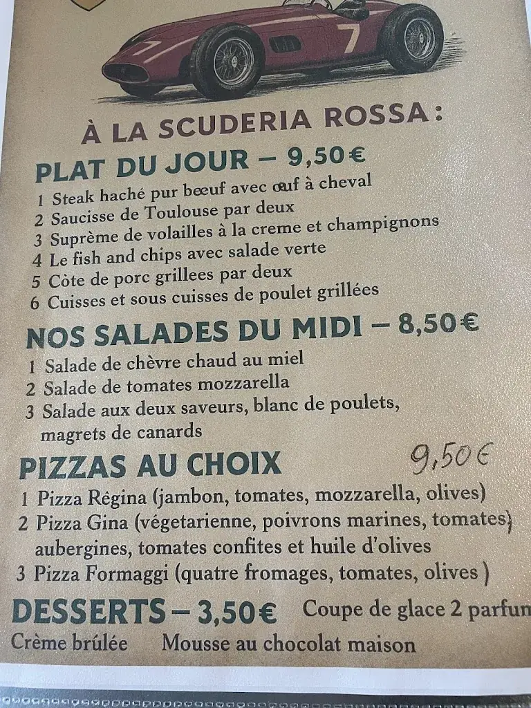 Menu_La Scuderia Rossa_Pont-de-Chéruy_image_1